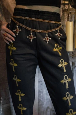 Batwing Ankh Joggers [Unisex]