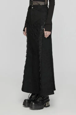 Trad Goth Fishnet Maxi Skirt -Vampirefreaks Sale Store gothic clothes 5c4b186e 05ba 4327 afcc 32a5042ade75