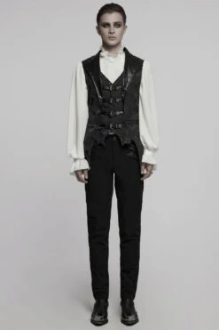 Castle Dracul Bat Hem Vest -Vampirefreaks Sale Store gothic clothes 663a631f 3f19 48fe a4cb c3e56eb1e1d9