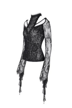 Flared Lace Sleeve Vintage Goth Top -Vampirefreaks Sale Store gothic clothes ca876a8f 127a 462d ab93 b9b8fa44c04d