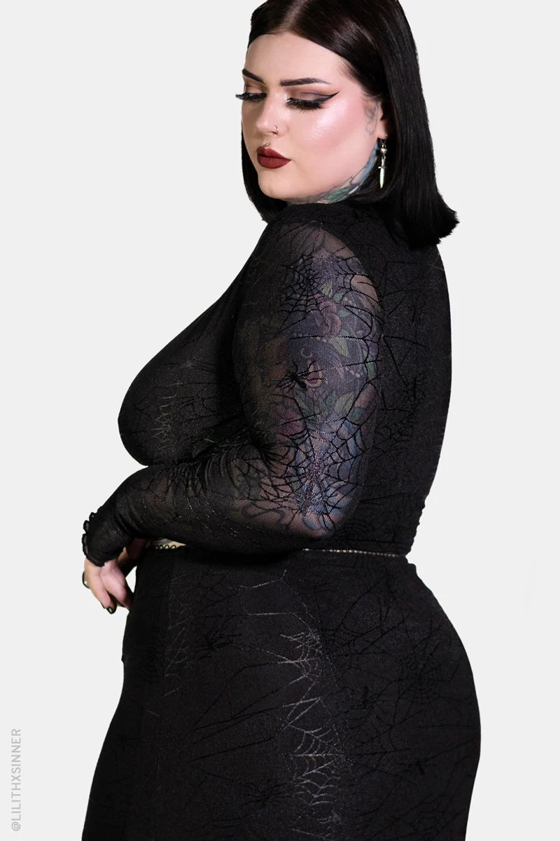 Spinnerette V-Neck Top 4 Spinnerette V-Neck Top - Image 4