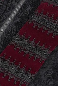 Blood Bound Vampire Goth Jacket [No Restocks] -Vampirefreaks Sale Store gothic coats for men