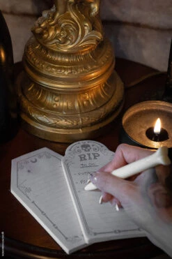 Grave Thoughts Tombstone Sticky Notes -Vampirefreaks Sale Store gothic custom shape sticky note