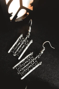 Rotunda Relic Earrings -Vampirefreaks Sale Store gothic dangel earrings