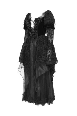 Flared Sleeve Tiered Gothic Gown -Vampirefreaks Sale Store gothic dress c7a73b1e 6a44 4e2b 9320 383989851619