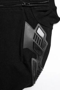 Black Armor Moto Turtleneck Top -Vampirefreaks Sale Store gothic fashions