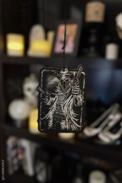 Skeleton Cowboy Air Freshener [MUSK]