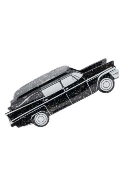Hearse Black Glitter Claw Clip