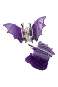 Bat Med Claw Clip Set [Purple]