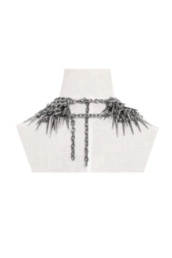 Knightcore Spiked Layered Necklace -Vampirefreaks Sale Store gothic jewelry 5f2f1cc5 c0db 4525 b9c8 385780f957d5