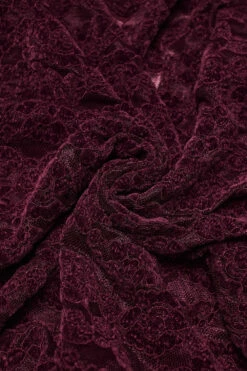 Merlot Long Sleeve Lace Shirt [Red] -Vampirefreaks Sale Store gothic lace shirt