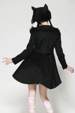 Gothic Lolita Black Cat Ear Bonnet -Vampirefreaks Sale Store gothic lolita hat