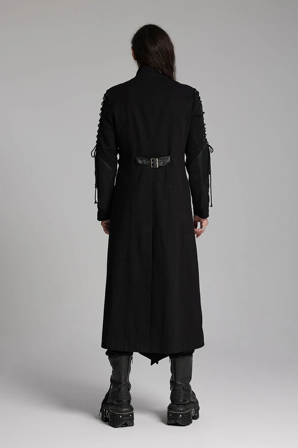 Rasputin Rivet Studded Trenchcoat 4 Rasputin Rivet Studded Trenchcoat - Image 4