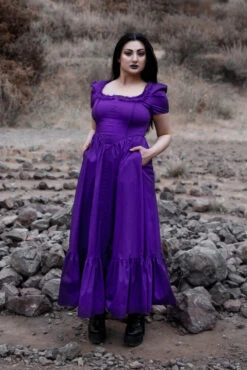 Amethyste Dress -Vampirefreaks Sale Store gothic long dresses