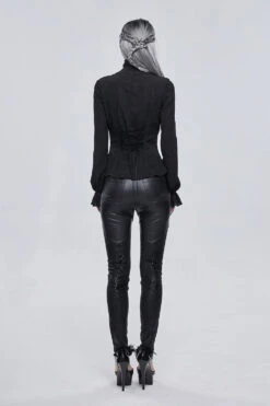 Báthory Blooms Ruffled Victorian Top -Vampirefreaks Sale Store gothic long sleeve shirt 2671eb30 8552 44e8 974e c09c70453e9a