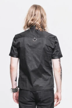 Black Knight Button Down Shirt -Vampirefreaks Sale Store gothic mens clothes 43058aae 4c76 410c 9790 484040a8c622