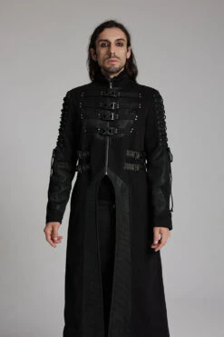 Rasputin Rivet Studded Trenchcoat 12 Rasputin Rivet Studded Trenchcoat -Vampirefreaks Sale Store gothic mens coat c0da4d0b 3399 4cbb 96ad c8951cdccb98