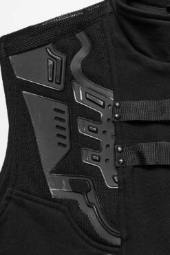 Darkwear Matrix Armored Biker Vest -Vampirefreaks Sale Store gothic mens jacket