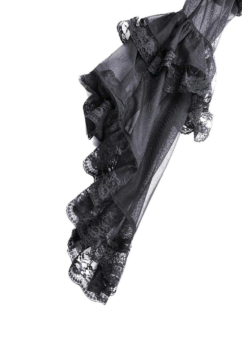 Melancholy Off-the-Shoulder Mesh Dress 10 Melancholy Off-the-Shoulder Mesh Dress - Image 10