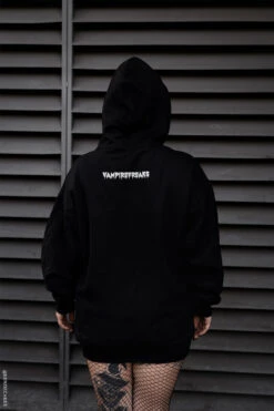 GothBob Swearpants Hoodie -Vampirefreaks Sale Store gothic oversized clothing