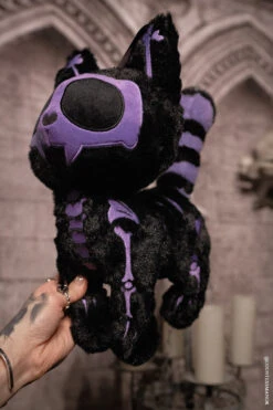 Skelekitty Plush Toy [Purple Bones Limited Edition] -Vampirefreaks Sale Store gothic plushie d6db0422 6c1c 43af b30d 2ef2d229e8ed