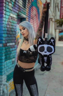 Skelekitty Purse -Vampirefreaks Sale Store gothic purse ea854f9d 4d3d 4b91 a402 f58b24308b36