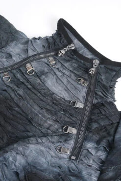 Skull Mound Tattered Top -Vampirefreaks Sale Store gothic shirt