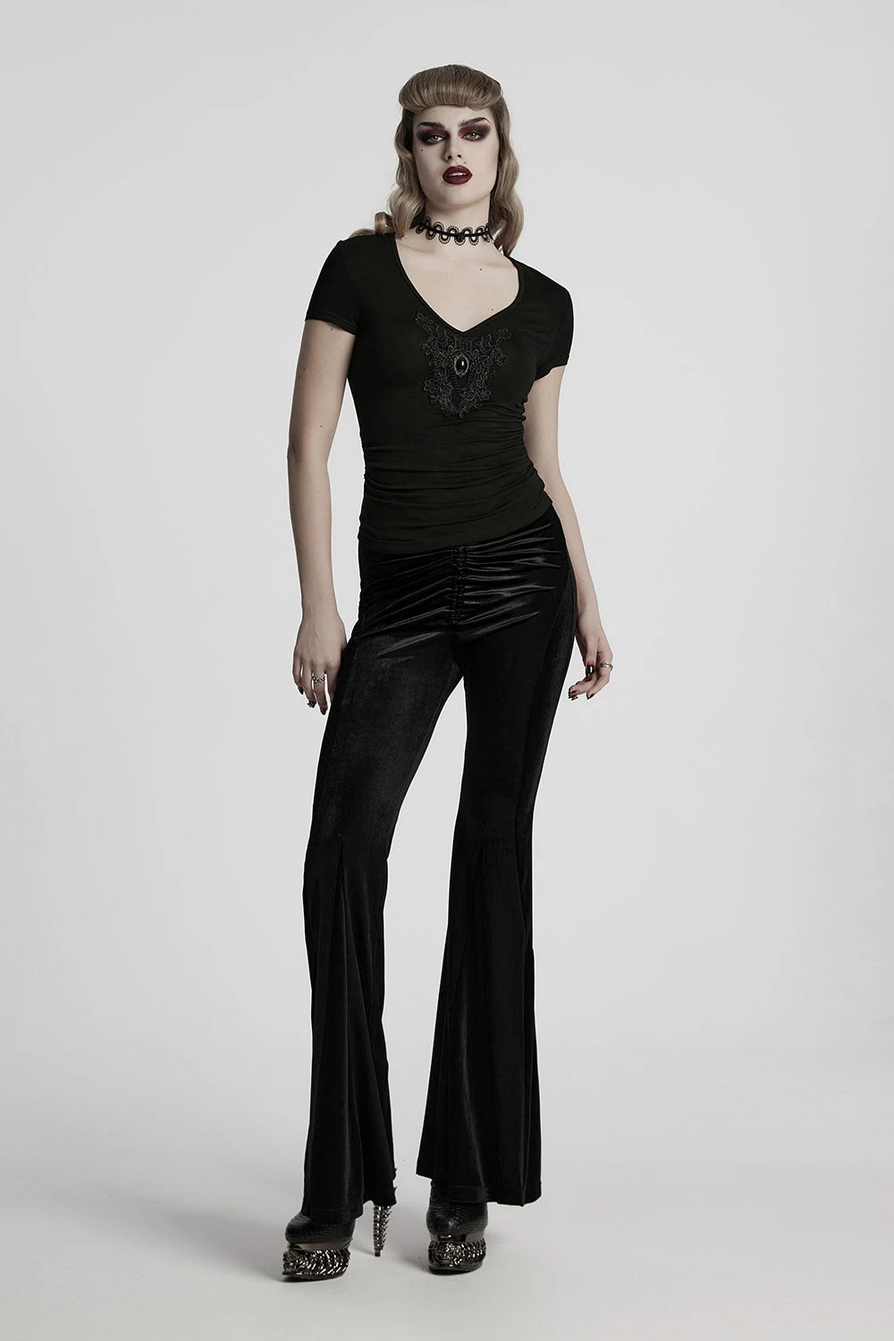 Melancholia Embroidered Short Sleeve Shirt 6 Melancholia Embroidered Short Sleeve Shirt - Image 6