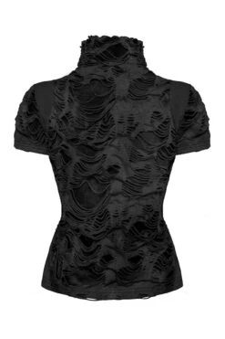 Wastelands Shredded Short Sleeve Shirt -Vampirefreaks Sale Store gothic top 1880d6b4 7138 4d59 b2ea 9fb2fadc9be0