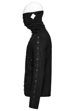 Masked Death Tactical Top -Vampirefreaks Sale Store gothic tops
