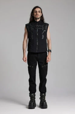 Darkwear Matrix Armored Biker Vest -Vampirefreaks Sale Store gothic vest 1bcb902e 308d 41e0 b95d 7591847dbb9b