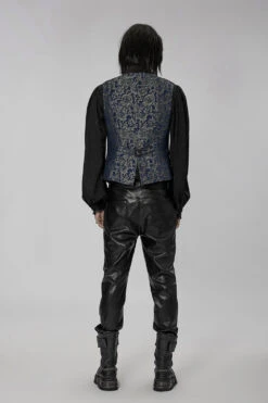 Edwardian Gloom Waistcoat [Corpse Blue] -Vampirefreaks Sale Store gothic waistcoat 521de01f 1341 4a58 9684 7921abcdd7d7