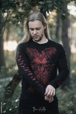 Vampire Castle T-shirt [BLOOD RED] -Vampirefreaks Sale Store goththhtttt