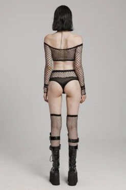 Grave Rave Fishnet Lingerie Set 10 Grave Rave Fishnet Lingerie Set -Vampirefreaks Sale Store grave rave fishnet lingerie set lingerie 712975