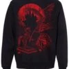 Grave Robber Sweatshirt [BLOOD RED] -Vampirefreaks Sale Store grave robber sweatshirt blood red mens outerwear 468075