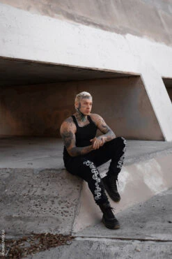 Graveyard Shift Gear Joggers -Vampirefreaks Sale Store graveyard shift gear joggers mens pants 105815