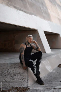 Graveyard Shift Gear Joggers -Vampirefreaks Sale Store graveyard shift gear joggers mens pants 366498