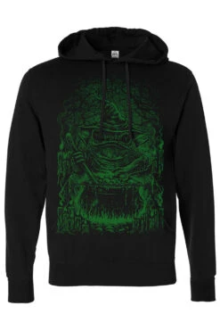 Witch Toad Hoodie -Vampirefreaks Sale Store green frog witch pullover hoodie resize