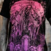 Graveyard Grim Reaper T-shirt [PINK] -Vampirefreaks Sale Store grim reaper shirt