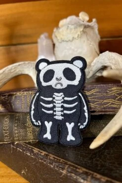 Grumpy Bones Bear Patch -Vampirefreaks Sale Store grumpy bones bear patch pins patches 768369