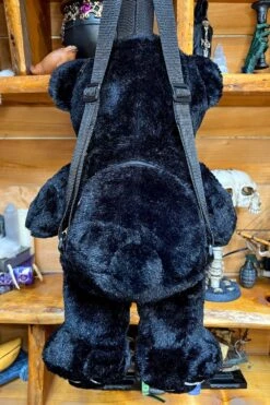 Grumpy Bones Bear Plush Backpack -Vampirefreaks Sale Store grumpy bones bear plush backpack bags wallets 190185