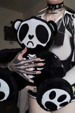 Grumpy Bones Bear Plush Toy -Vampirefreaks Sale Store grumpy bones bear plush toy toys 223749