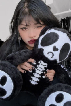 Grumpy Bones Bear Plush Toy -Vampirefreaks Sale Store grumpy bones bear plush toy toys 705528