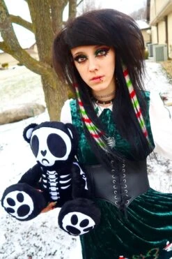 Grumpy Bones Bear Plush Toy -Vampirefreaks Sale Store grumpy bones bear plush toy toys 753579