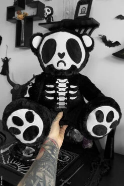 Grumpy Bones Bear Plush Toy -Vampirefreaks Sale Store grumpy bones bear plush toy toys 902604