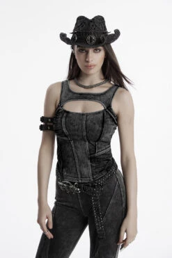 North Star Distressed Tank Top -Vampirefreaks Sale Store grunge clothes 6f7f677f 7922 4132 baef e040765d38c5