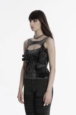 North Star Distressed Tank Top -Vampirefreaks Sale Store grunge clothing 95e95660 2020 4f35 a79b 13bb235ea0f0