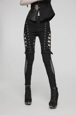 Abyss Fishnet Cutout Skinny Jeans -Vampirefreaks Sale Store grunge clothing b4b35511 3ee8 42a1 99d4 bd4b12810e35