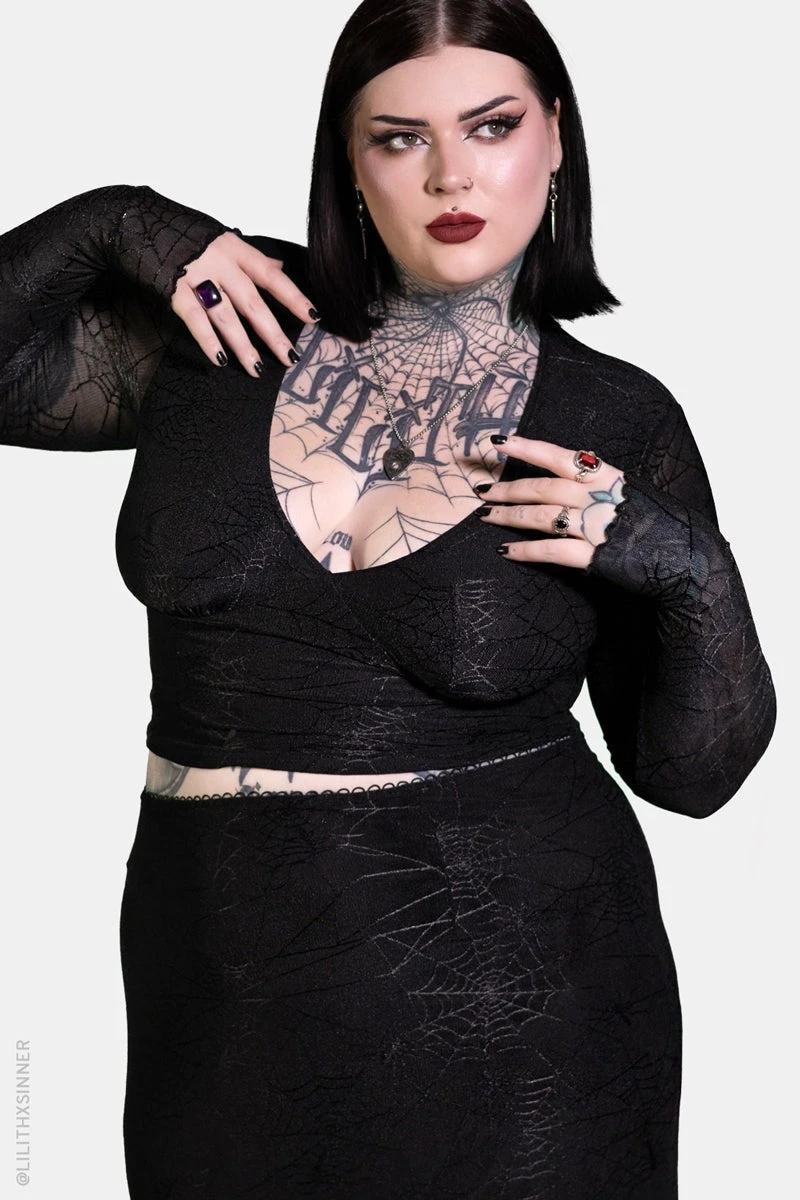 Spinnerette V-Neck Top 2 Spinnerette V-Neck Top - Image 2