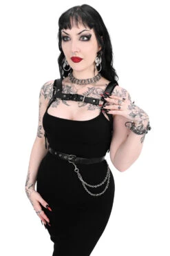 Sydney Side Chain Harness -Vampirefreaks Sale Store grunge harness